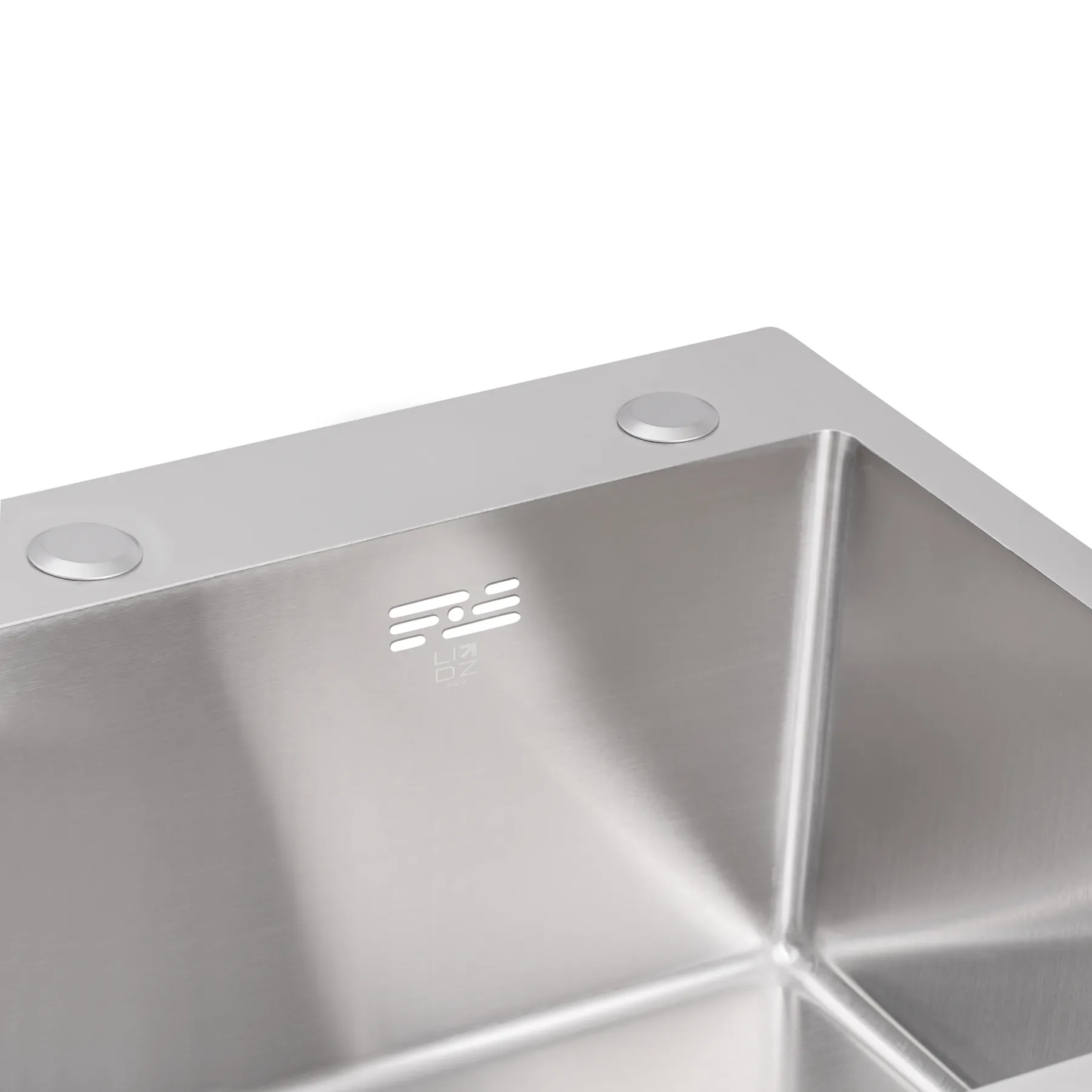 Zlewozmywak Stalowy Jednokomorowy 58x45 cm INOX z Syfonem i Otworem Przelewowym