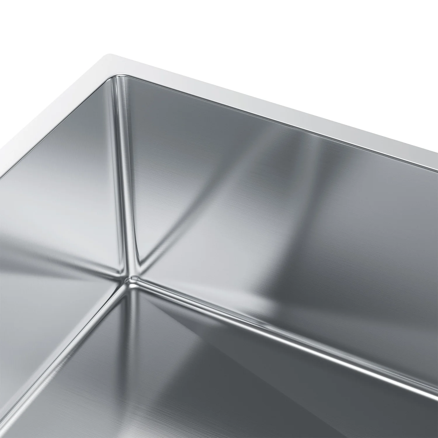 Zlewozmywak 74×44 cm ze stali nierdzewnej — jednokomorowy (komora 70×40 cm), Inox satyna szczotkowana, nablatowy/podwieszany, głębokość 210 mm, odpływ 114 mm, z przelewem